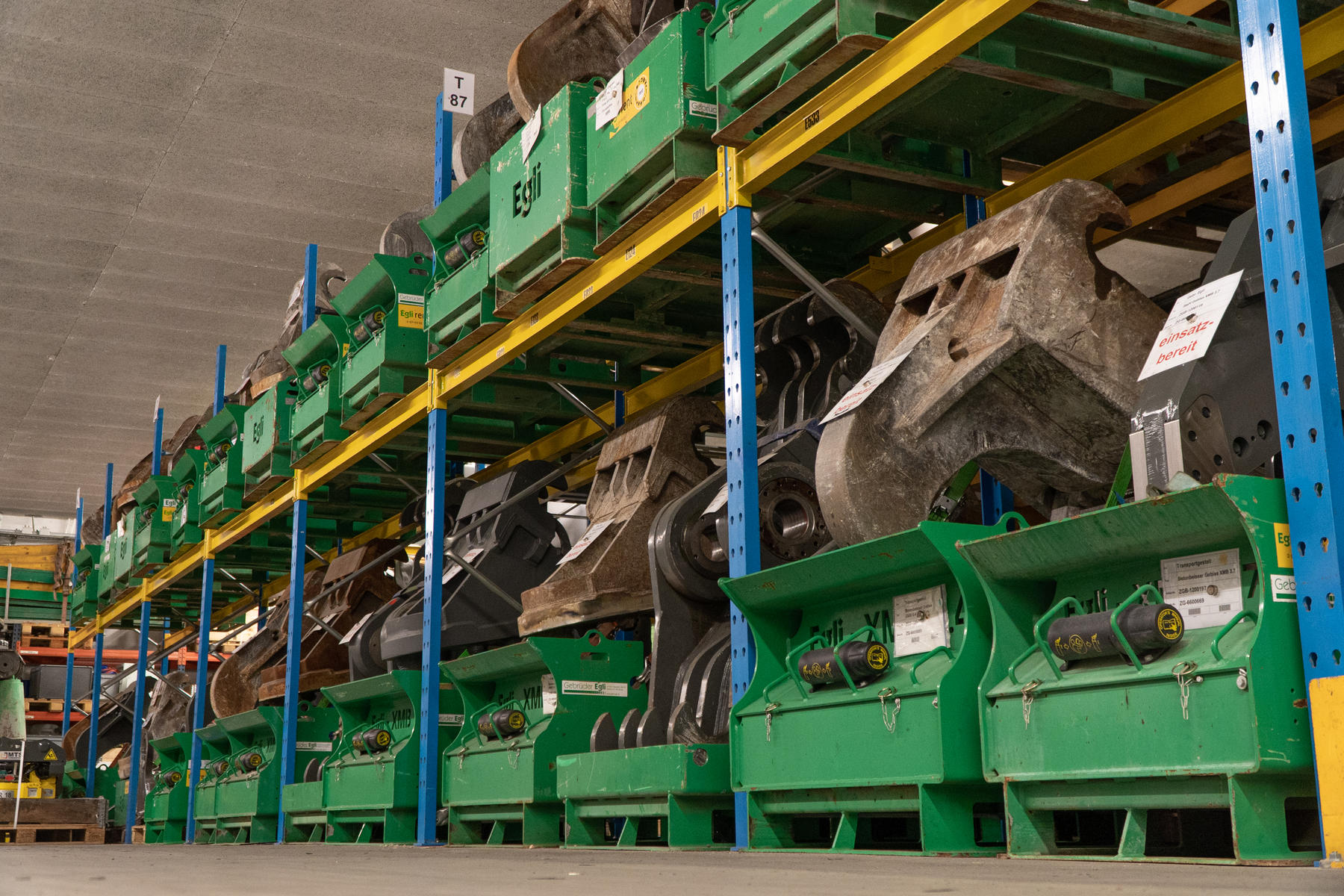 Lieferung von einem Ersatzgebiss und Austausch auf der Baustelle